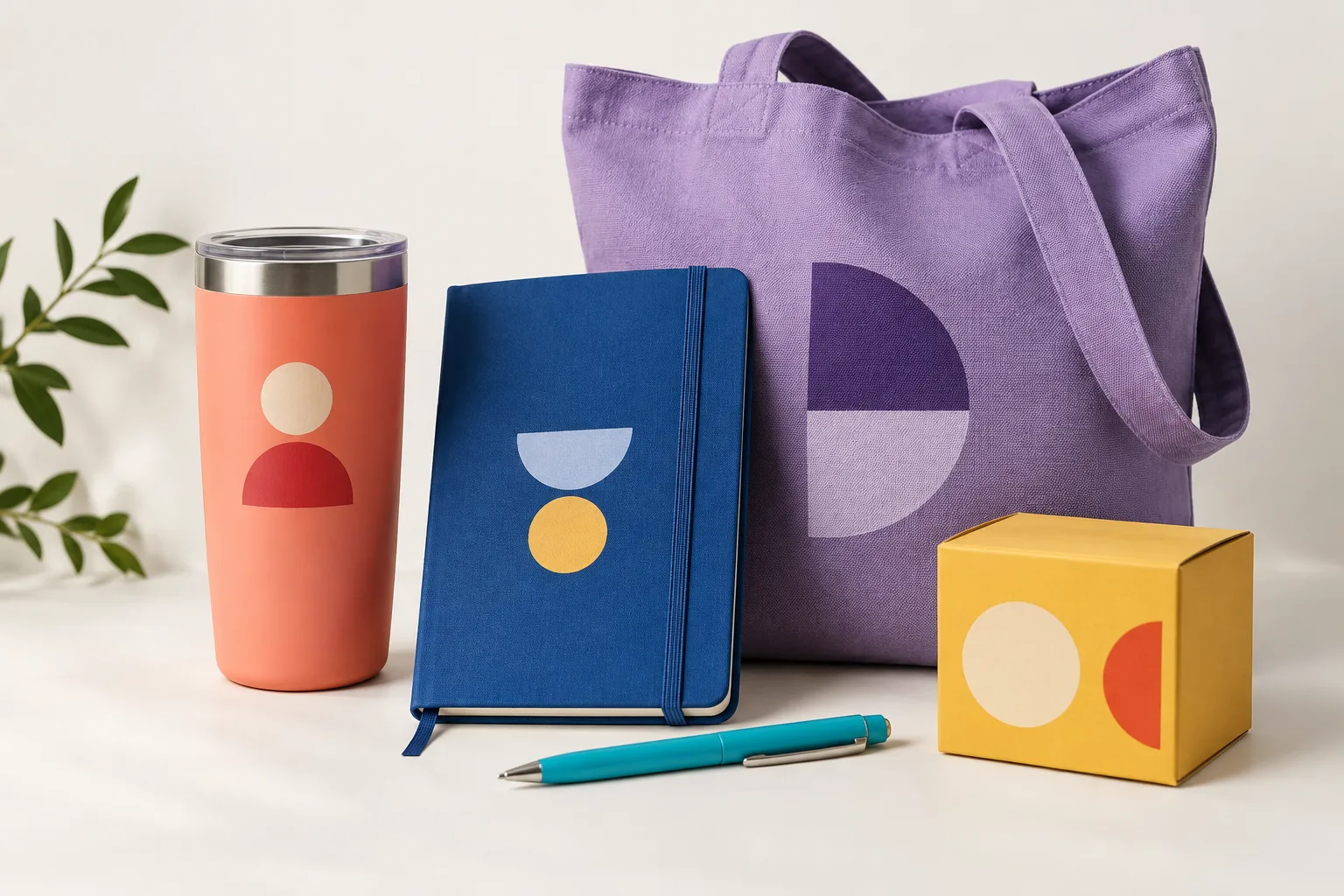 Termos, libretas y accesorios con diseños a color
