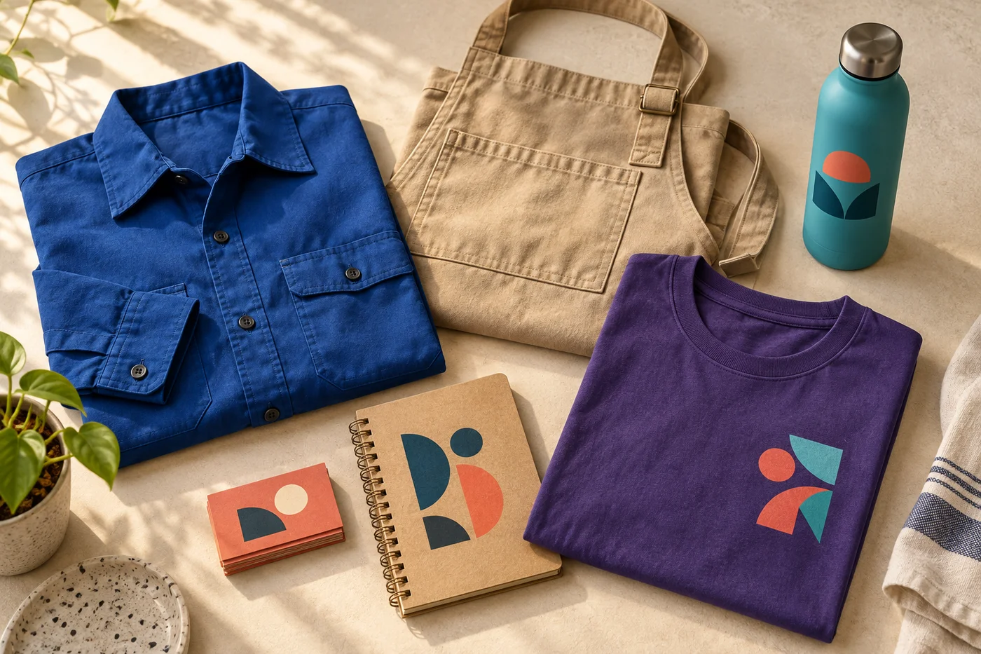 Camisa de trabajo, mandil, playera y artículos personalizados